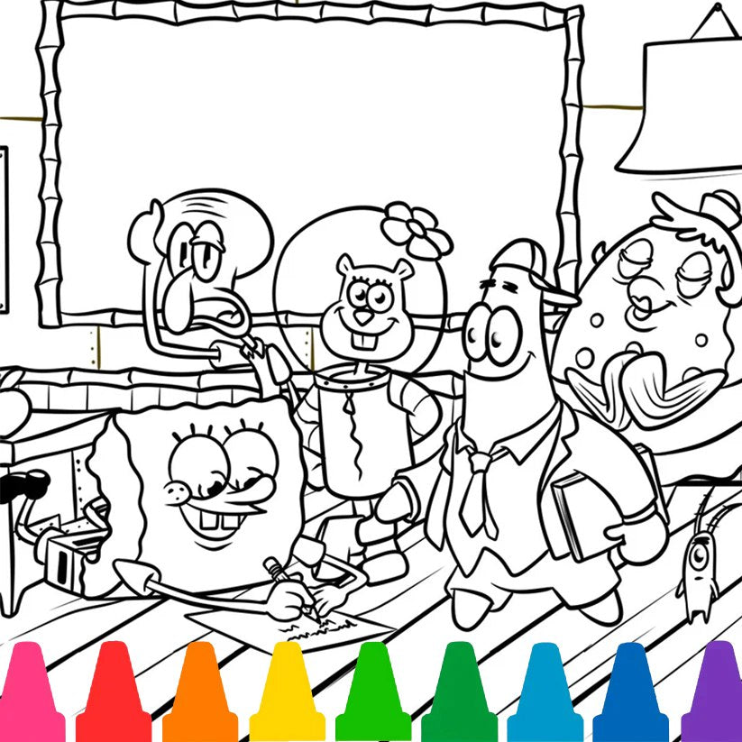 Digital coloring book