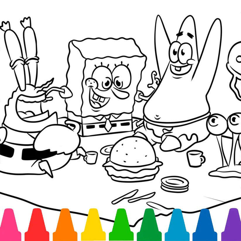 Digital coloring book