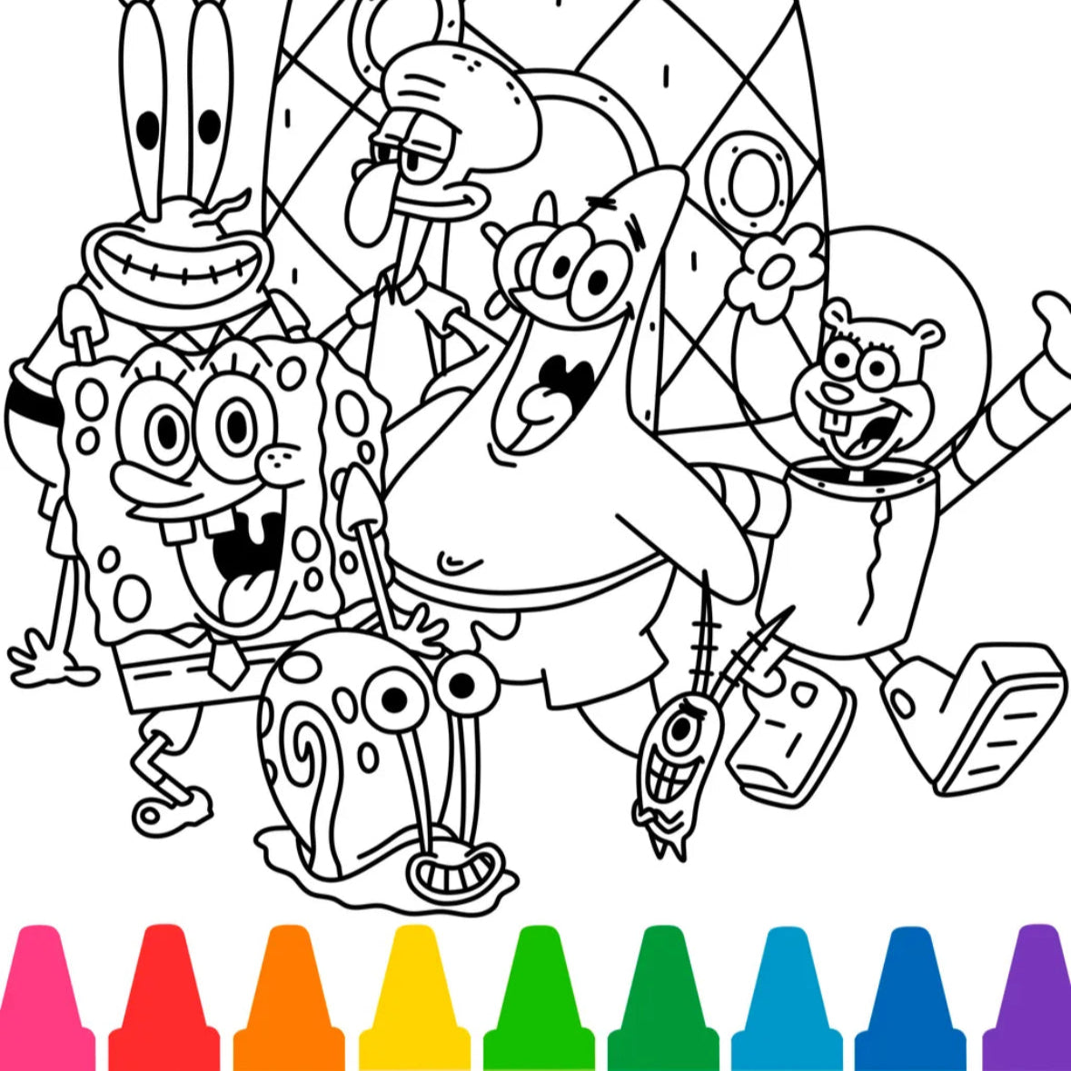 Digital coloring book